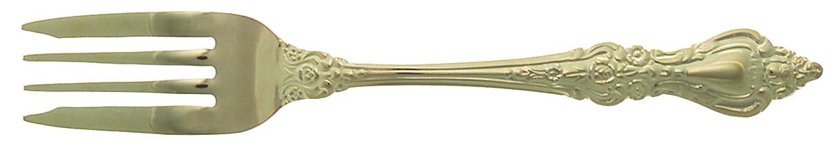LCU81 (Gold Electroplate) Individual Salad Fork by Lifetime-1