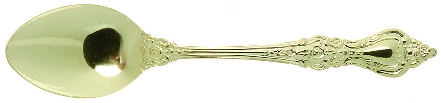 LCU81 (Gold Electroplate) Teaspoon by Lifetime-1