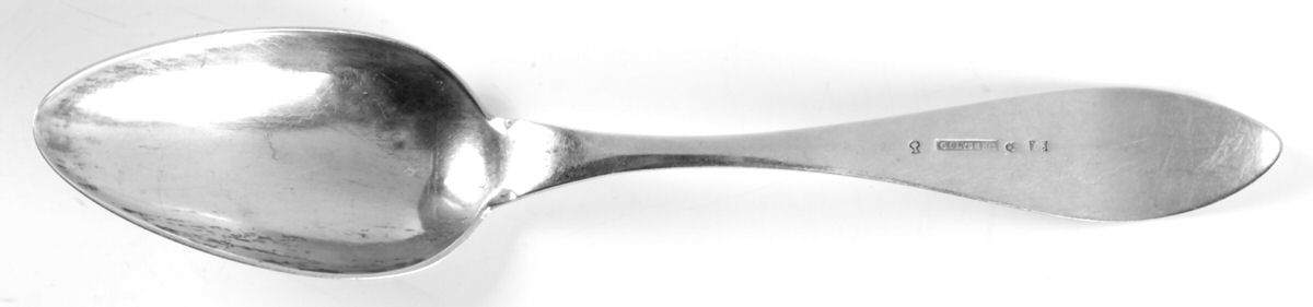 LYR1 (Sterling) Tablespoon (Serving Spoon) by C I Lyberg-1