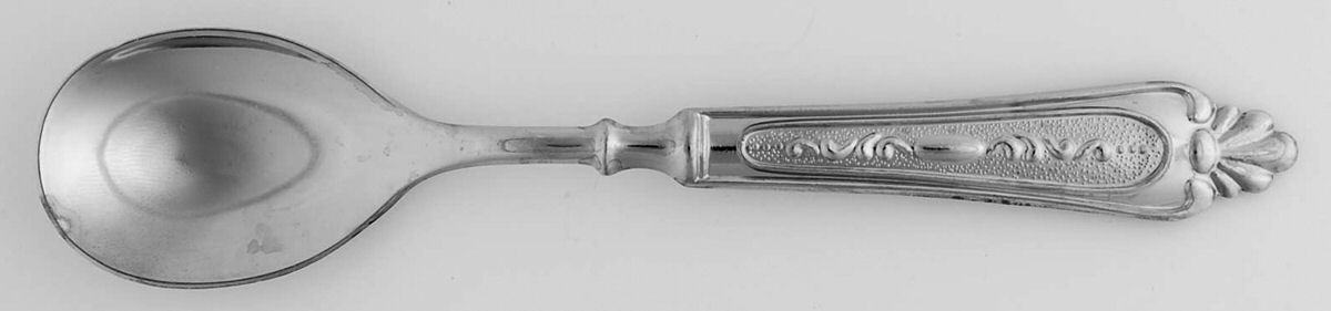 LBI2 (Silverplate) Place/Oval Soup Spoon by LBL Italy-1