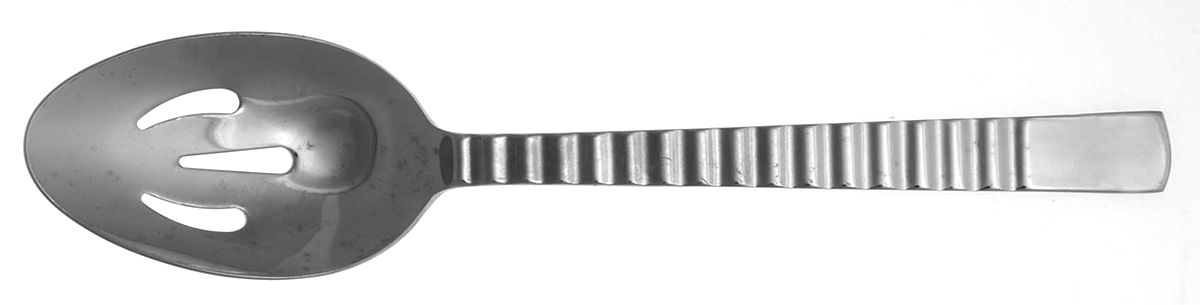 LYF5 (Stainless) Pierced Tablespoon (Serving Spoon) by Libbey-1