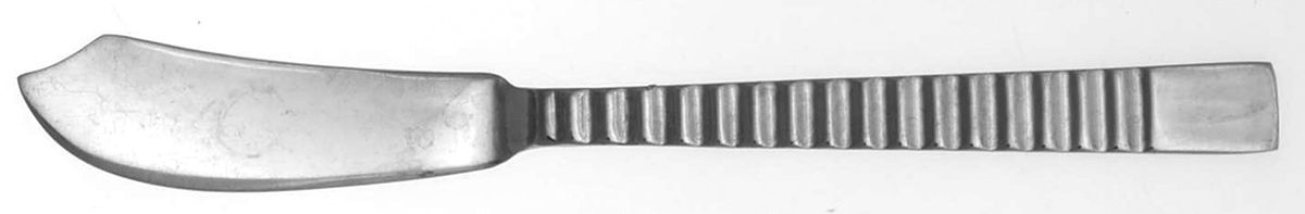 LYF5 (Stainless) Flat Handle Master Butter Knife by Libbey-1