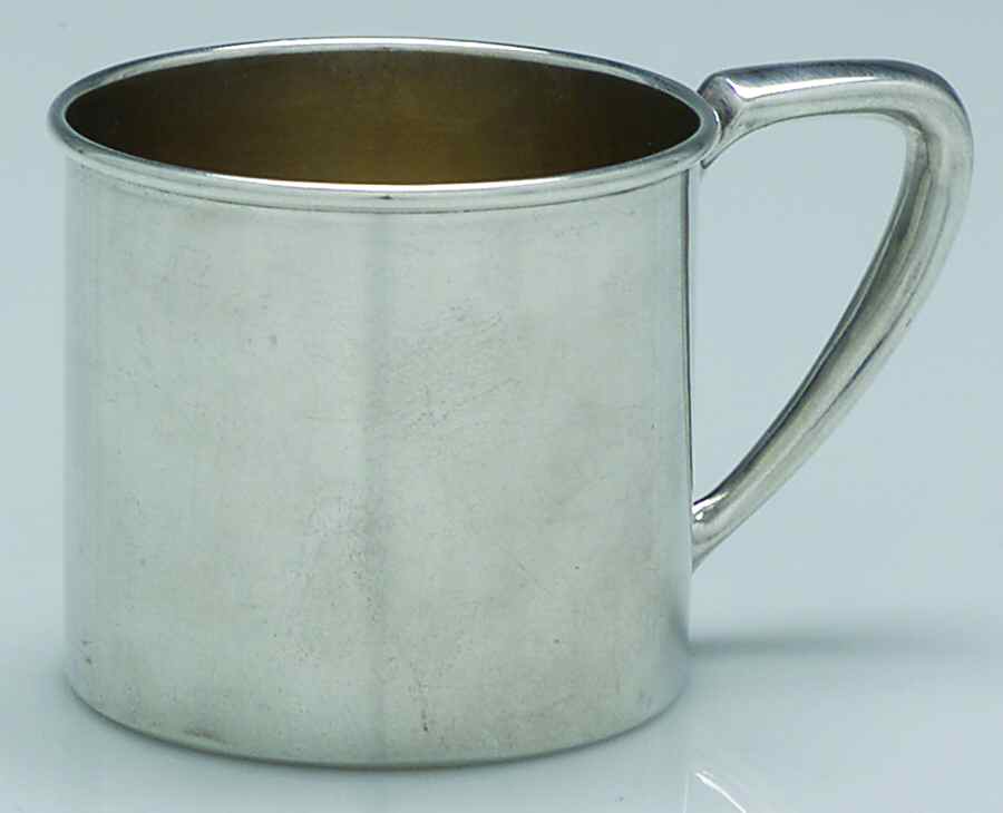 5004 (Silverplate, Hollowware) Silverplate Baby Cup by Lunt Silver-1