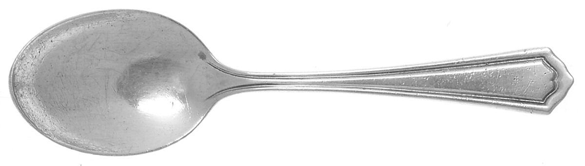 LPS1 (Sterling) Straight Handle Baby Spoon by La Pierre Silver-1