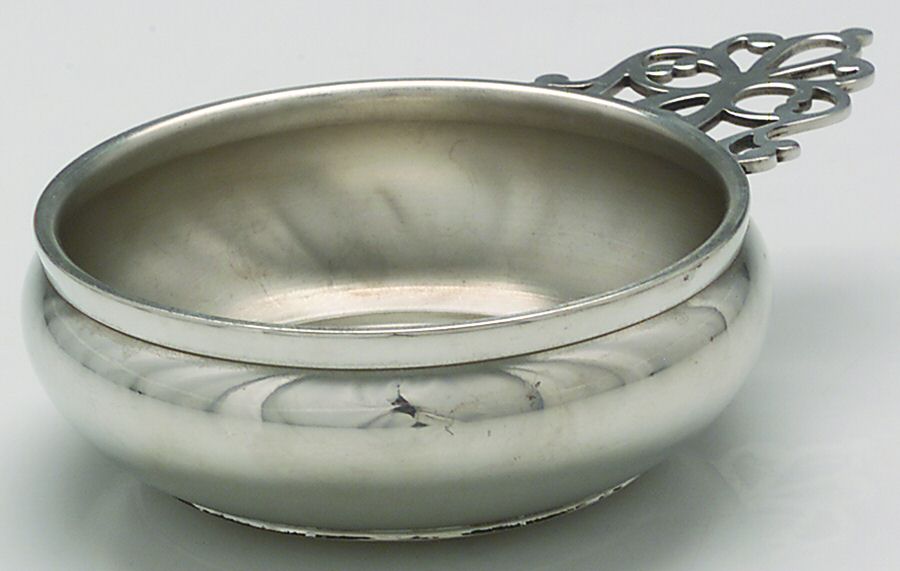 1768 (Pewter, Hollowware) Medium Porringer by Lunt Silver-1