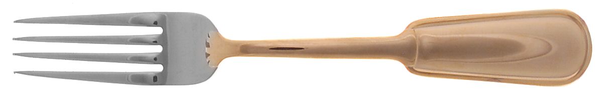 Pelham Gold (Stainless, Gold Handle) Fork by Ralph Lauren Flatware-1