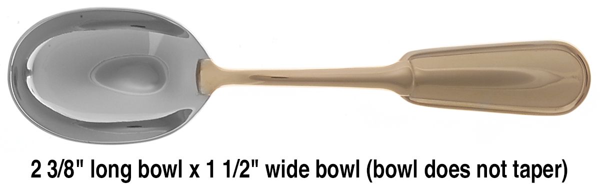 Pelham Gold (Stainless, Gold Handle) Sugar Spoon by Ralph Lauren Flatware-1