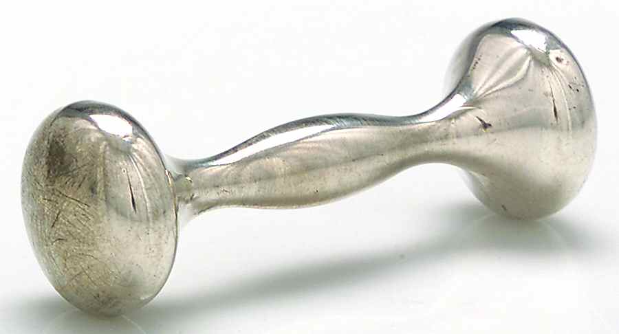 Baby Sterling Hollowware Baby Rattle by Lullaby-1