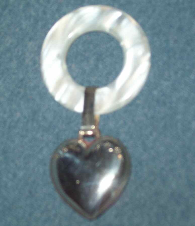 Baby Sterling Hollowware Teething Ring by Lullaby-1