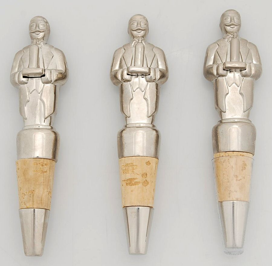 Butler's Pantry (Hollowware) (Set of 3 with Case) Cork Wine Stopper by Lenox-1