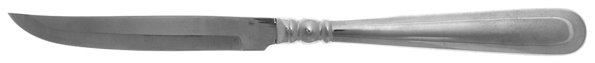 Pearl Platinum-Glossy (Stainless) Individual Steak Knife w/Bevel Blade by Lenox-1