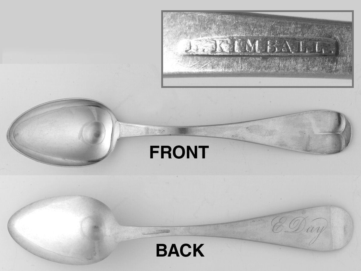 Lki1 (Coin) Teaspoon by Lewis a Kimball-1