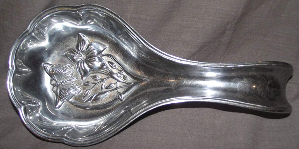 Butterfly Meadow (Hollowware) Spoon Rest (Holds 1 Spoon) by Lenox-1