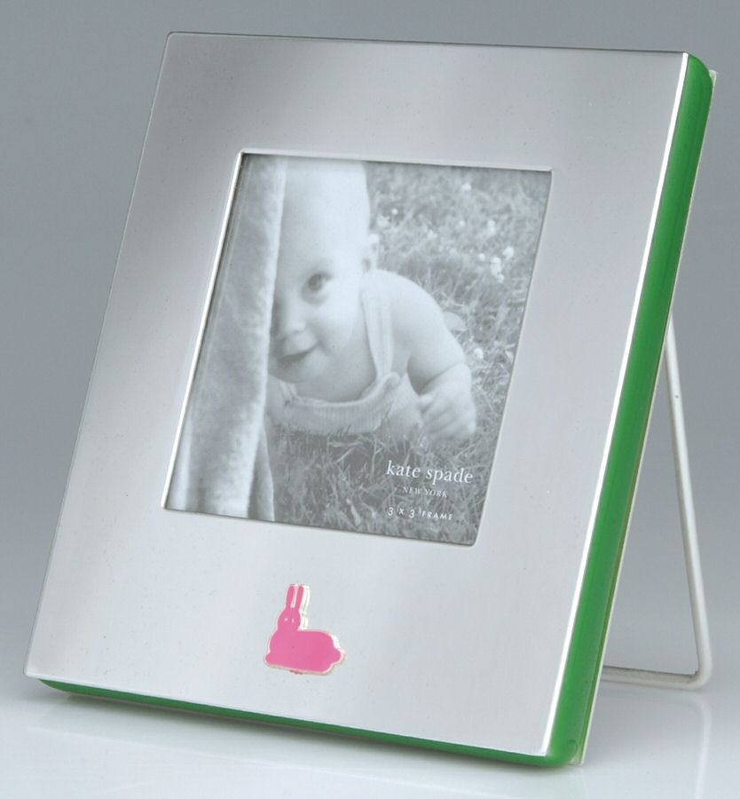 Pippin Park (Silverplate) Frame-Holds 3" X 3" Picture by Lenox-1