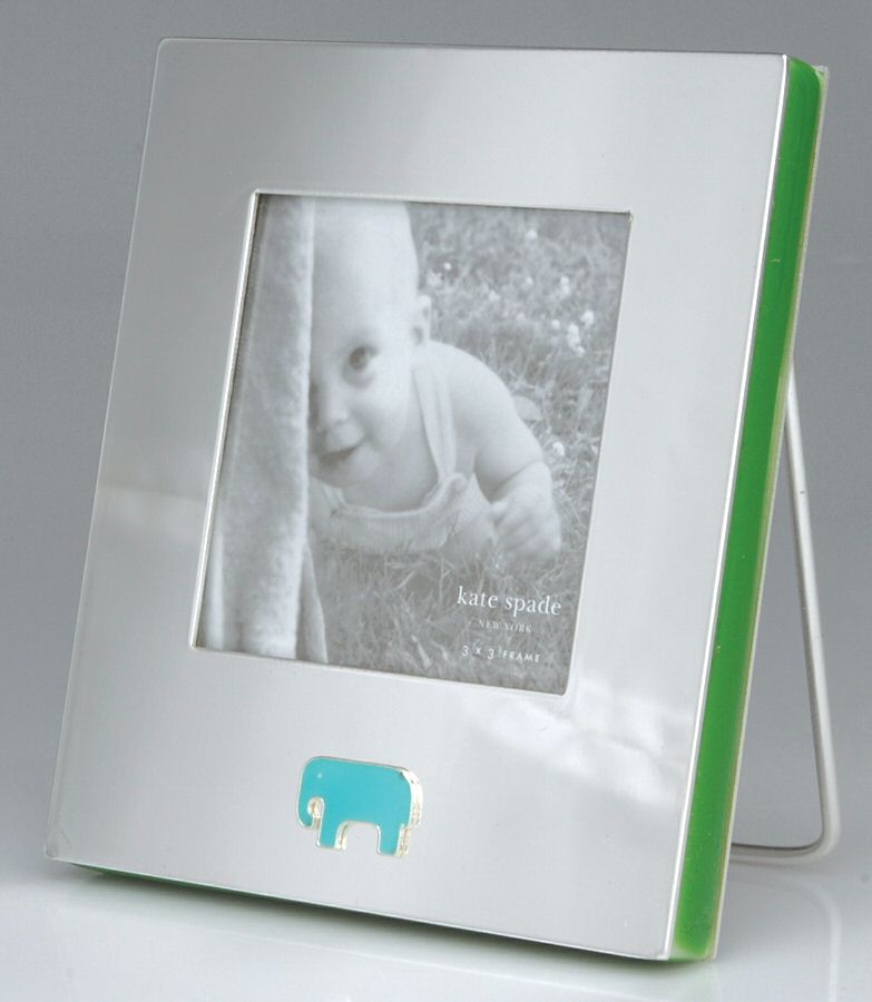 Pippin Park (Silverplate) Frame-Holds 3" X 3" Picture by Lenox-1