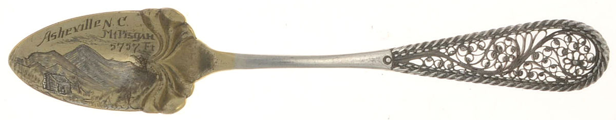 LUS31 (Sterling) Fruit/Orange Souvenir Spoon by Lunt Silver-1
