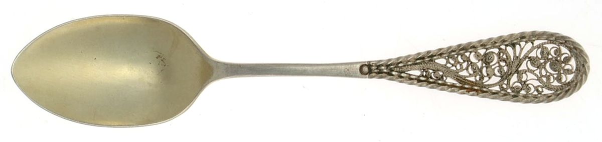 LUS31 (Sterling) Demitasse Spoon by Lunt Silver-1