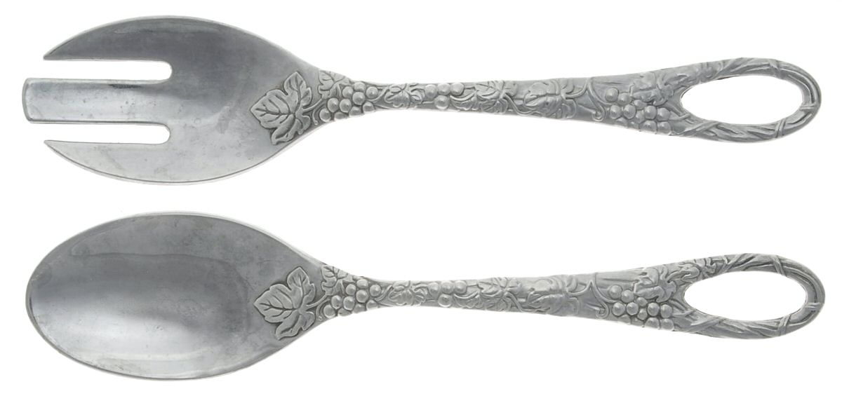 Grape Weave (Hollowware, Other) (2 Pc) Solid Salad Set by Lenox-1