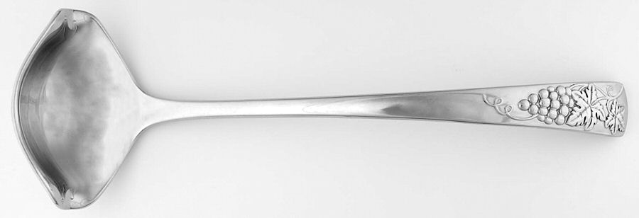 Grape Weave (Hollowware, Other) Punch Ladle Solid Piece by Lenox-1