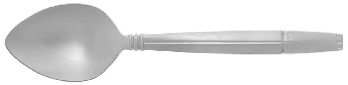 Saturn (Stainless) Place/Oval Soup Spoon by Lunt Silver-1