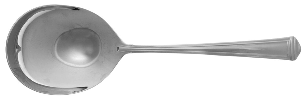 Metropolitan (Stainless) Solid Smooth Casserole Spoon by Lenox-1