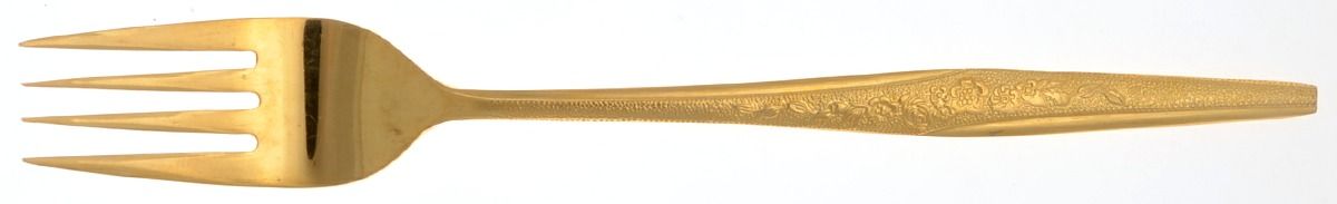 Golden Boutique (Gold Electroplate) Fork by Lifetime-1