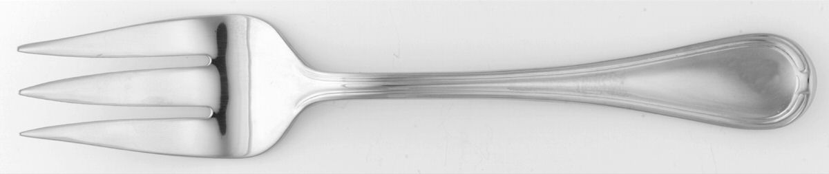 Amberly (Stainless) Medium Solid Cold Meat Serving Fork by Lenox-1
