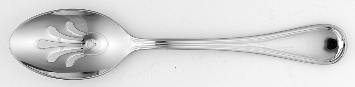 Amberly (Stainless) Pierced Tablespoon (Serving Spoon) by Lenox-1