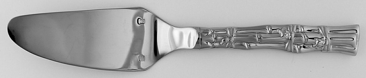 Sarong (Stainless) Pastry Server with Stainless Blade by Lunt Silver-1