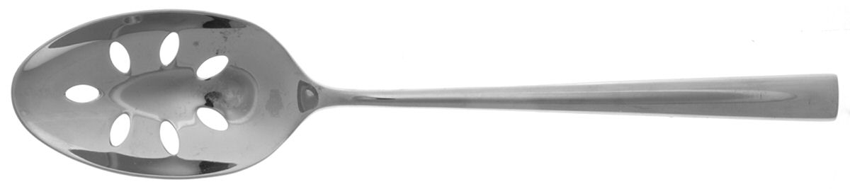 Malmo (Stainless) Pierced Tablespoon (Serving Spoon) by Lenox-1