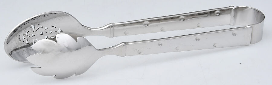 Larabee Dot (Stainless) Ice Serving Tongs Large HC by Lenox-1