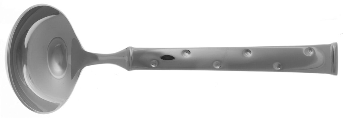Larabee Dot (Stainless) Solid Gravy Ladle by Lenox-1