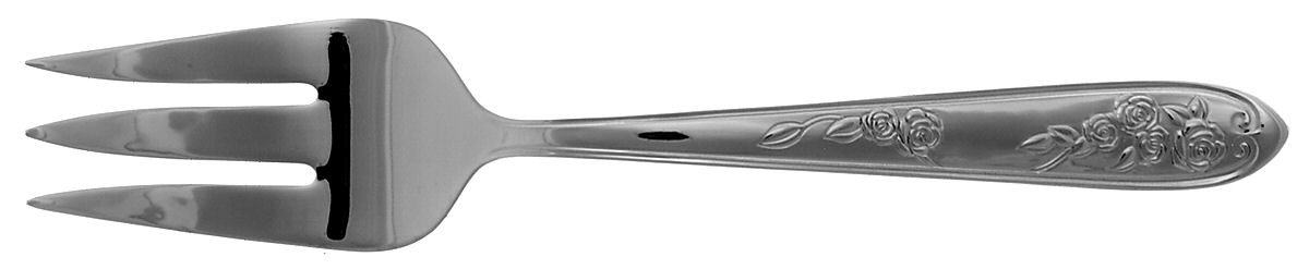 Accoutrements (Stainless) Medium Solid Cold Meat Serving Fork by Lenox-1