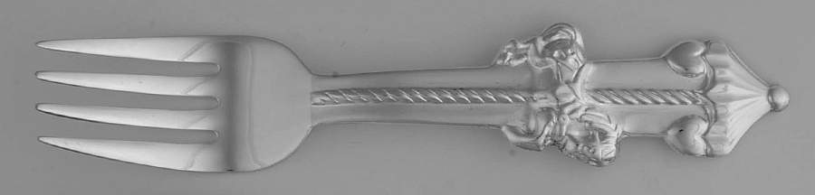 Baby Jewel (Silverplate, Hollowware) Baby Fork by Lenox-1