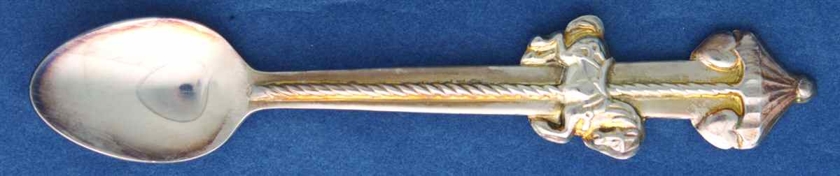 Baby Jewel (Silverplate, Hollowware) Infant Feeding Spoon by Lenox-1