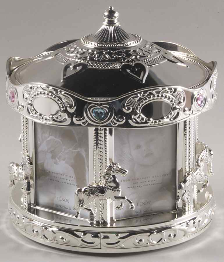 Baby Jewel (Silverplate, Hollowware) Frame Box by Lenox-1