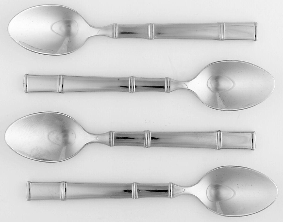 Pompano Point (Stainless) Demitasse Spoon - Set of 4 by Lenox-1