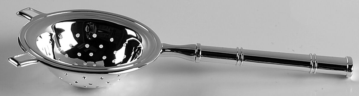 Pompano Point (Stainless) Solid Individual Overcup Tea Strainer by Lenox-1