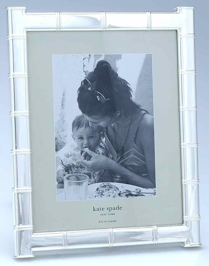 Pompano Point (SIlverplate, Hollowware) Frame Holds 8" X 10" by Lenox-1