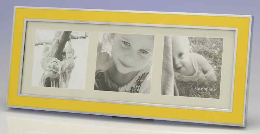 Perry Street (Holloware) Frame-Holds 3" X 3" Picture by Lenox-1