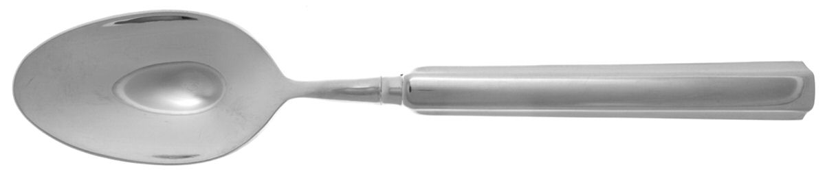 Chatswood Frosted (Stainless) Place/Oval Soup Spoon by Lenox-1