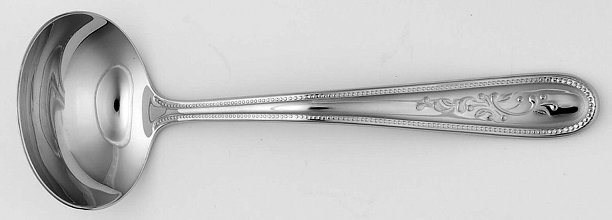 Opal Innocence (Stainless) Solid Gravy Ladle by Lenox-1