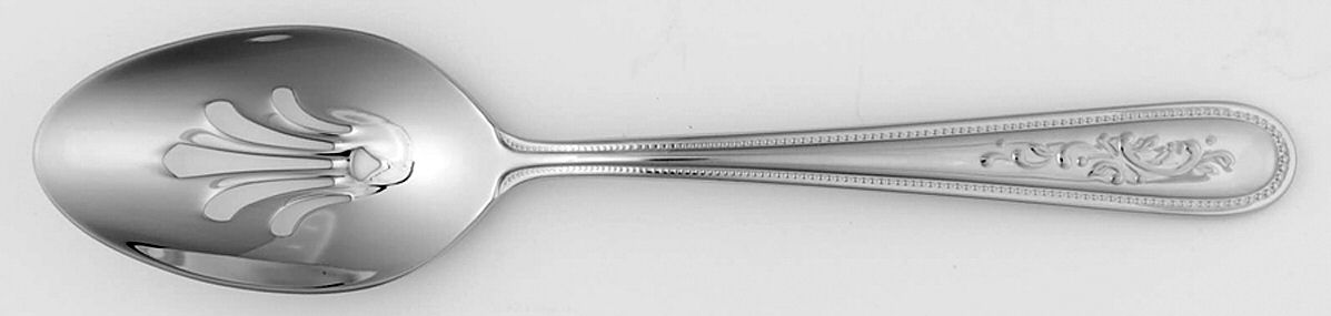 Opal Innocence (Stainless) Pierced Tablespoon (Serving Spoon) by Lenox-1