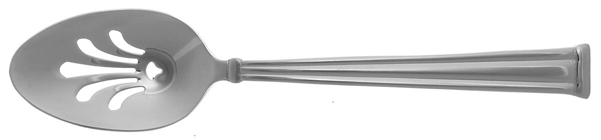 Lanford (Stainless) Pierced Tablespoon (Serving Spoon) by Lenox-1