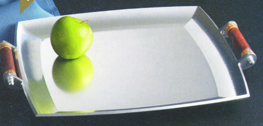 Abbreo (Hollowware) Large Square Tray by Lenox-1