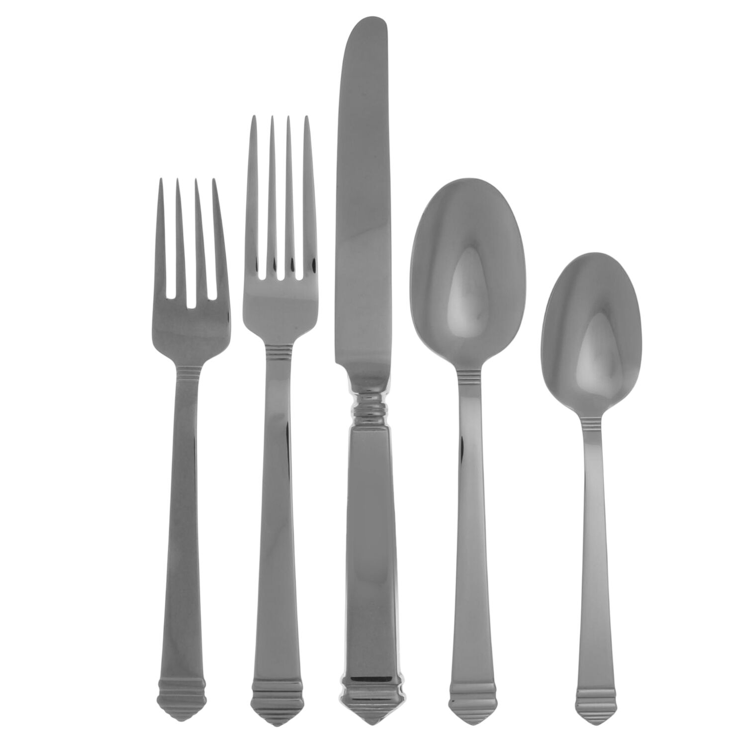 Woven Traditions (Stainless) 40 Piece Estate Set by Longaberger (Metal)-1