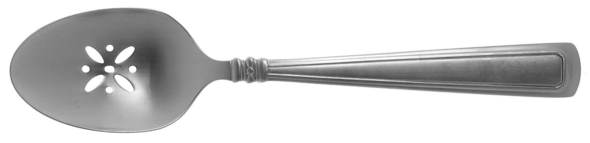 Woven Traditions (Stainless) Pierced Tablespoon (Serving Spoon) by Longaberger (Metal)-1