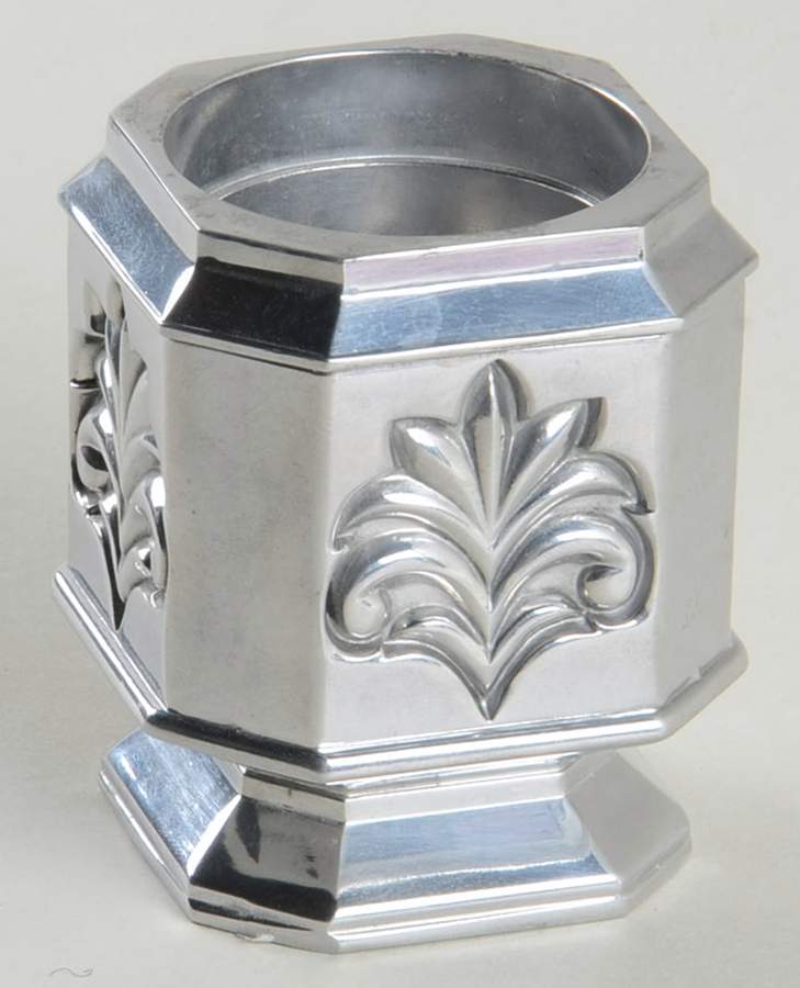 Silverplate Hollowware Console Candleholder by Lenox-1