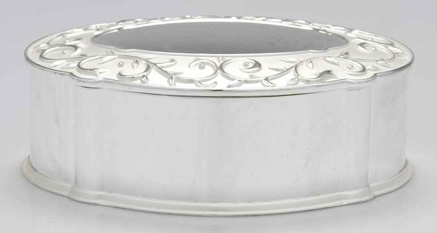Opal Innocence (Silverplate, Hollowware) Treasure Box by Lenox-1