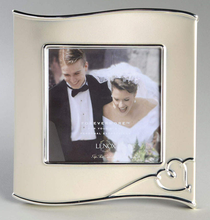 Forevermore (Silverplate Hollowware) Frame-Holds 5" X 5" Picture by Lenox-1